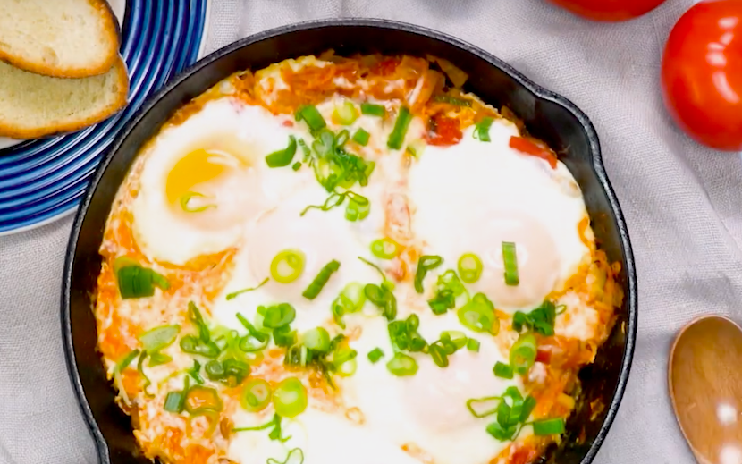Kimchi eggs in purgatory